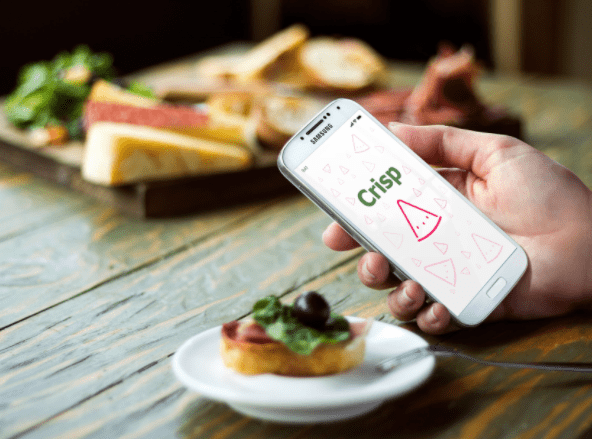 Crisp Table With Food